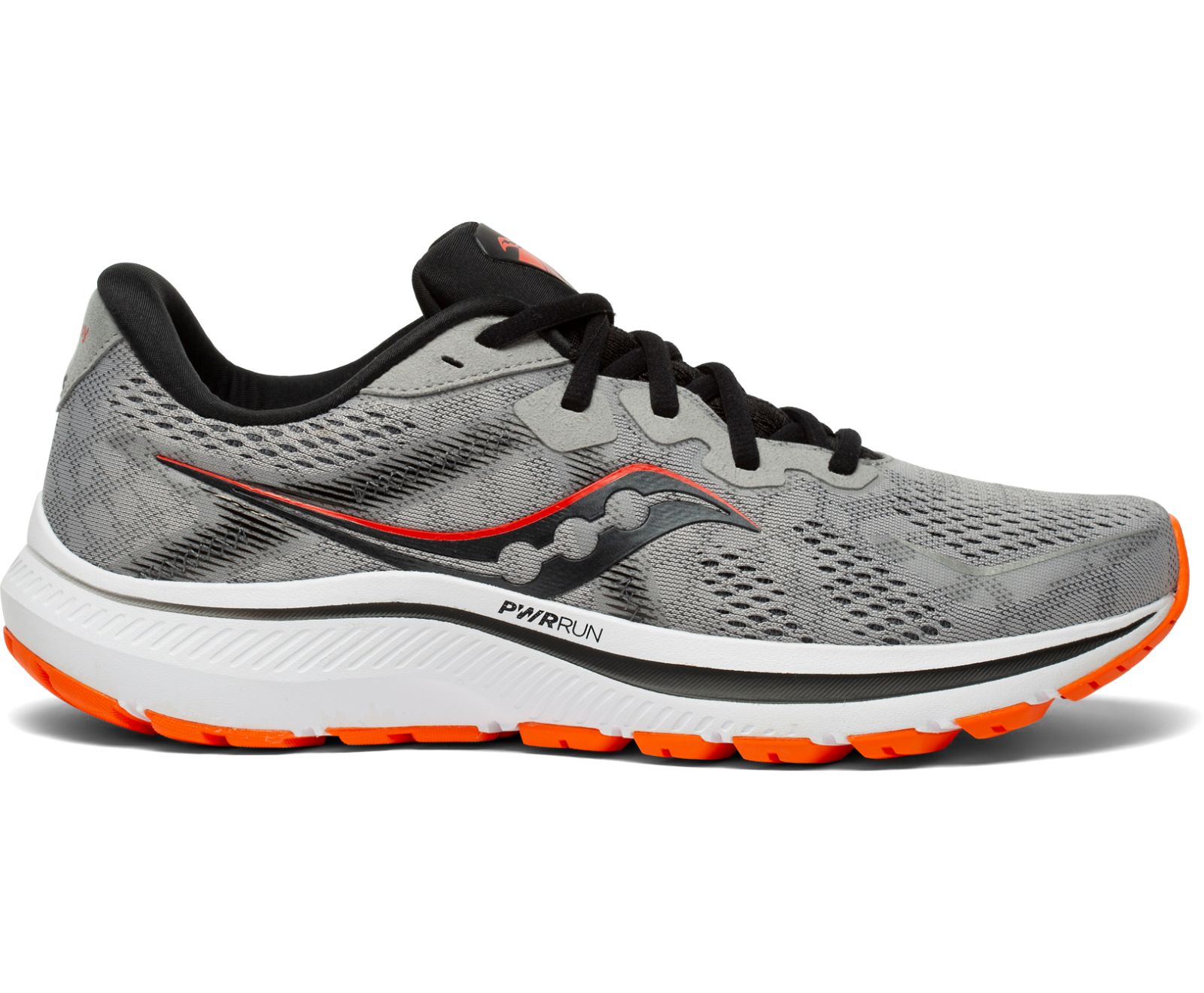 Saucony Omni 20 Men\'s Running Shoes Grey / Black | Canada 536HAPK